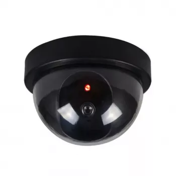 iWear SC1 Dummy Beveiligingscamera Buiten Nep CCTV met knipperend rood licht 2x AA-batterij