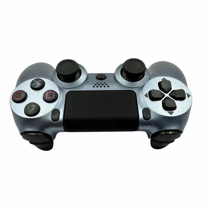 GameBox P4 Draadloze Vibration Bluetooth Controller voor PlayStation 4 / PC / TV / TV Box Blue Pearl