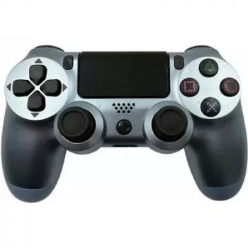GameBox P4 Draadloze Vibration Bluetooth Controller voor PlayStation 4 / PC / TV / TV Box Blue Pearl