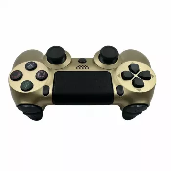 GameBox P4 Draadloze Vibration Bluetooth Controller voor PlayStation 4 / PC / TV / TV Box Goud