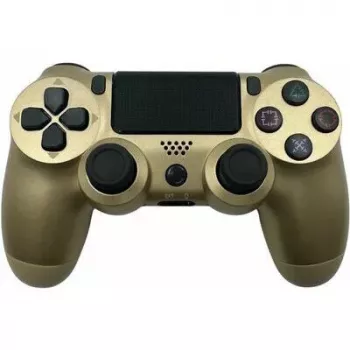 GameBox P4 Draadloze Vibration Bluetooth Controller voor PlayStation 4 / PC / TV / TV Box Goud