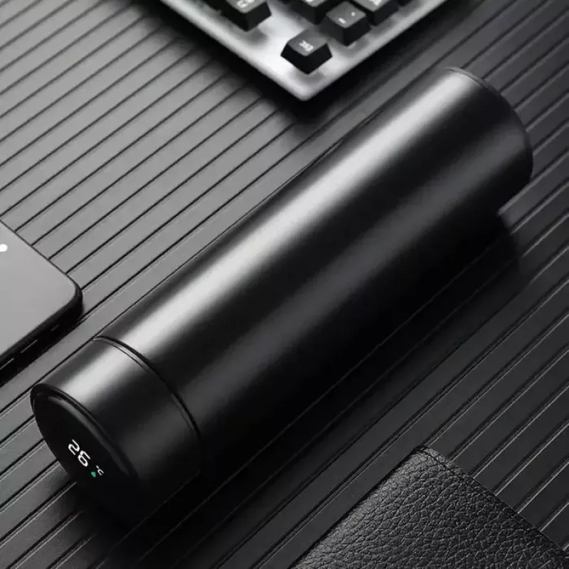 IVY Steel Smart Thermo Vacuüm Beker 350ml voor warme en koude dranken met temperatuurweergave