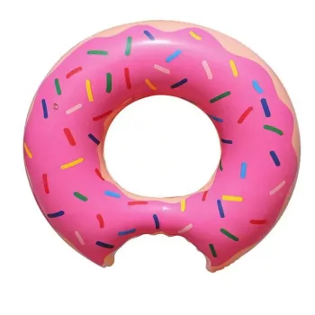 IVY Opblaasbare Donut Zwembad Float Ring Water Tube voor kinderen & volwassenen