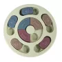 iLike Hondensnuffel-Puzzelvoerbak diam. 24 cm Interactief Slow-Eating-Speelgoed Trainingsspel Multicolor