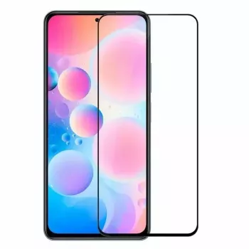 TAKEME Hard Ceramic Full Surface Screen Protector voor Xiaomi Mi 11i / Poco F3 / Redmi K40 - 9H Hardheid, helder glanzend, 0,3 mm