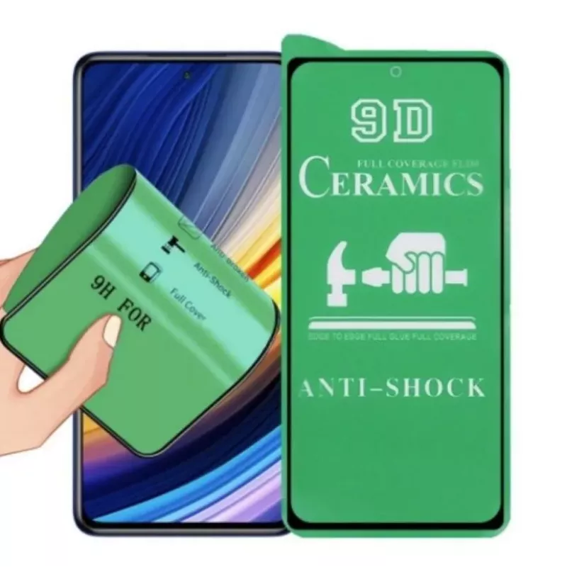 TakeMe HARD Ceramic Full Surface Screen Protector Glas voor Apple iPhone 14 Pro