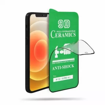 TakeMe HARD Ceramic Full Surface Screen Protector Glas voor Apple iPhone 14 Pro