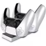 CP PS5 DualSense dual slot oplader dock standaard voor PlayStation 5 controller met USB-C zwart