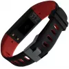 Evelatus Fitness Tracker EFT02 Zwart Rood