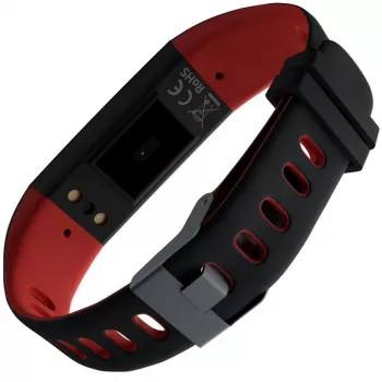 Evelatus Fitness Tracker EFT02 Zwart Rood