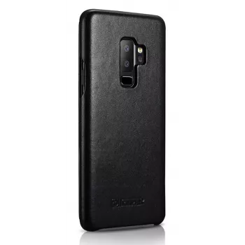 Evelatus Samsung Galaxy S9 leren hoesje zwart