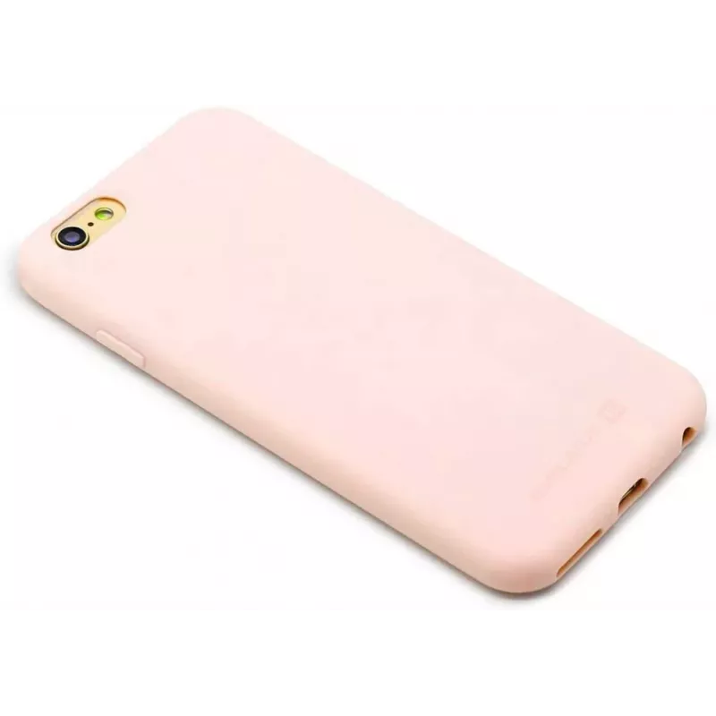EVELATUS Apple iPhone 6/6s Nano siliconen hoesje Soft Touch TPU pink sand