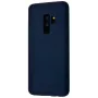 Evelatus Samsung Galaxy S9 Plus siliconen hoesje middernachtblauw