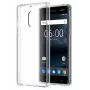 Evelatus Nokia 6.1 2018 transparant siliconen hoesje 1,5mm TPU transparant