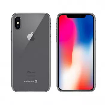 Evelatus Apple iPhone X transparant siliconen hoesje 1,5mm TPU transparant