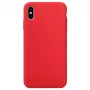 Evelatus Apple iPhone Xs MAX Nano siliconen hoesje Soft Touch TPU rood