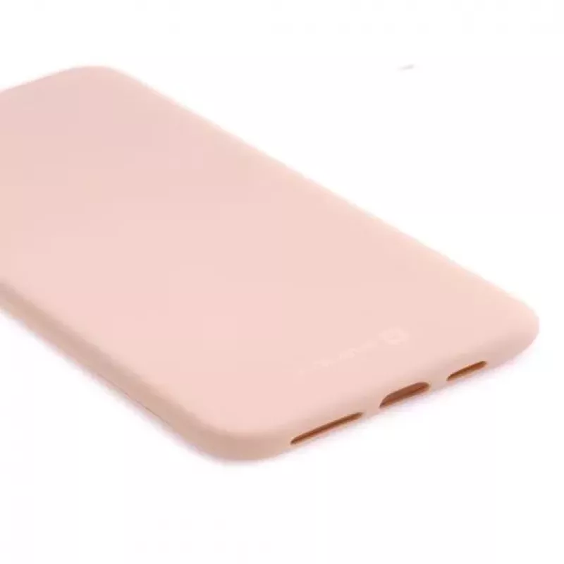 Evelatus Apple iPhone Xs Max Nano siliconen hoesje Soft Touch TPU pink sand