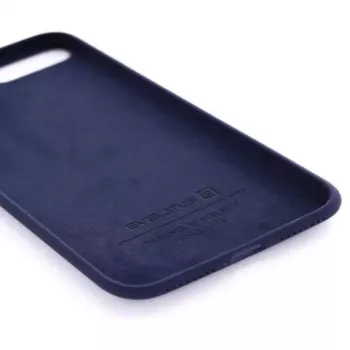 Evelatus Apple iPhone 7 Plus/8 Plus Premium Soft Touch siliconen hoesje middernachtblauw