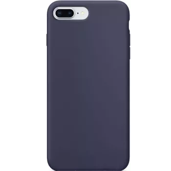 Evelatus Apple iPhone 7 Plus/8 Plus Premium Soft Touch siliconen hoesje middernachtblauw