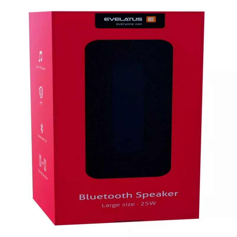 Evelatus Bluetooth Speaker L size EBS03 Zwart