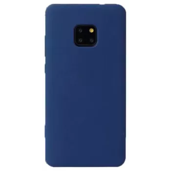 Evelatus Huawei Mate 20 Pro Premium Soft Touch silicone hoesje middernachtblauw