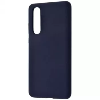 Evelatus Huawei P30 Premium Soft Touch silicone hoesje middernachtblauw