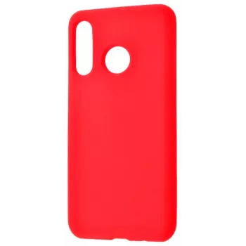 Evelatus Huawei P30 lite Premium Soft Touch silicone hoesje rood