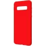 Evelatus Samsung Galaxy S10 Premium Soft Touch siliconen hoesje rood