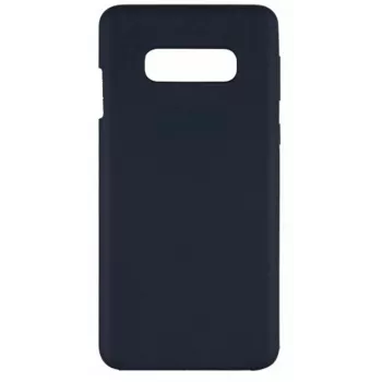 Evelatus Samsung Galaxy S10e Premium Soft Touch Siliconen Hoesje Midnight Blue