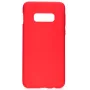 Evelatus Samsung Galaxy S10e Premium Soft Touch Siliconen Hoesje Rood