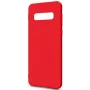 Evelatus Samsung Galaxy S10 Plus Premium Soft Touch Siliconen Hoesje Rood