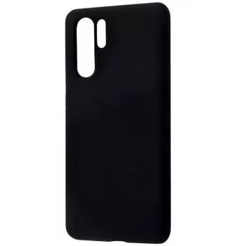 Evelatus Huawei P30 Pro Premium Soft Touch Siliconen Hoesje Zwart