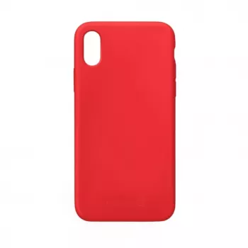 Evelatus Apple iPhone X Nano Siliconen Hoesje Soft Touch TPU Rood