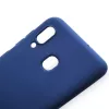 Evelatus Samsung Galaxy A20 Book Case Donkerblauw