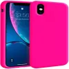 Evelatus Apple iPhone XR Premium Soft Touch Siliconen Hoesje Hot Pink
