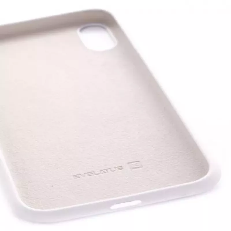 Evelatus Apple iPhone XR Premium Soft Touch Siliconen Hoesje Stone