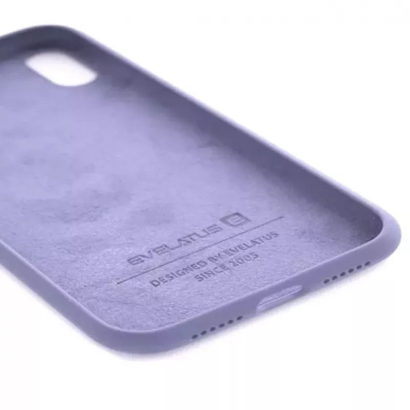 Evelatus Apple iPhone XR Premium Soft Touch Siliconen Hoesje Lavender