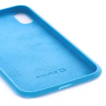 Evelatus Apple iPhone XR Premium Soft Touch Siliconen Hoesje Sky Blue