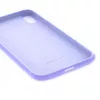 Evelatus Apple iPhone Xs Premium Soft Touch Siliconen Hoesje Lilac Purple
