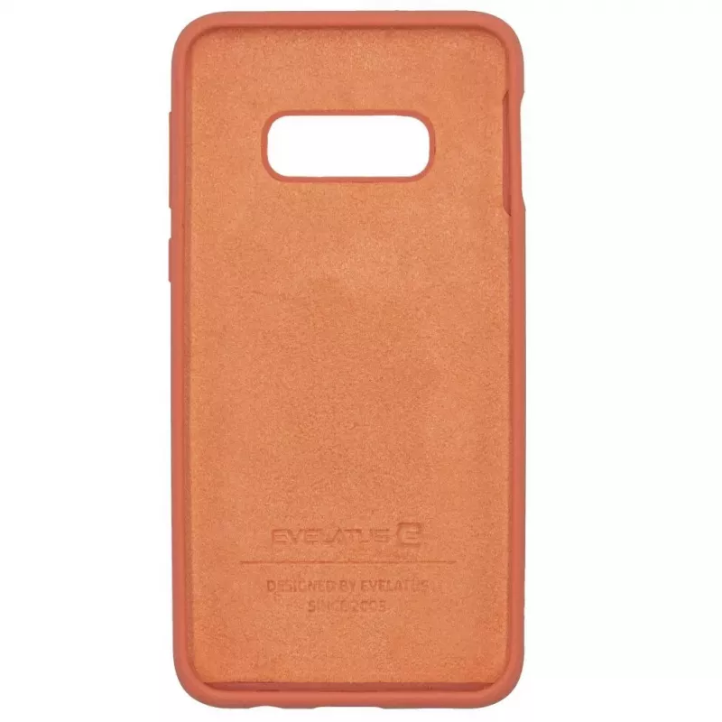 Evelatus Samsung Galaxy S10e Premium Soft Touch Silicone Case nectarine