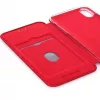 Evelatus Apple iPhone X/Xs Book Case Wijnrood