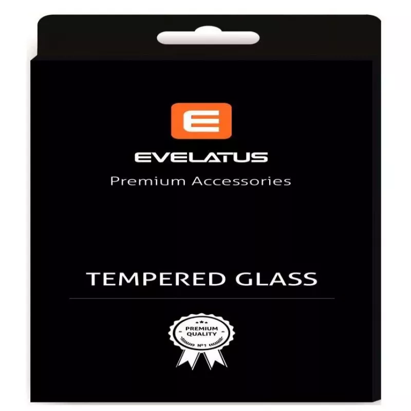 EVELATUS Apple iPhone XR/11 Matte 2.5D Silk Cover Japan Glue Glass Anti-Static Screenprotector