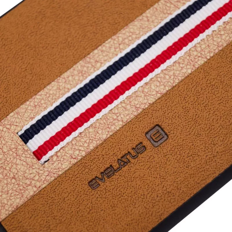 Evelatus Samsung Galaxy S9 Dazzle Series Back Cover bruin