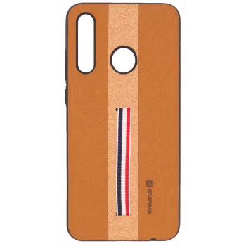 EVELATUS Huawei P Smart 2019 Dazzel Brown achterkant hoesje