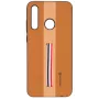 EVELATUS Huawei P Smart 2019 Dazzel Brown achterkant hoesje