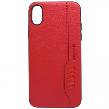 Evelatus Apple iPhone X Shooter Red achterkant hoesje