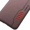 Evelatus Apple iPhone X Shooter Brown achterkant hoesje