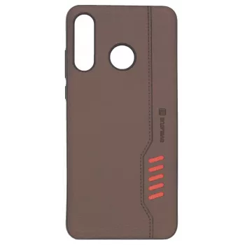 Evelatus Huawei P30 lite Shooter Brown hoesje