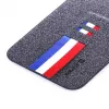 Evelatus Apple iPhone X Free Black achterkant hoesje