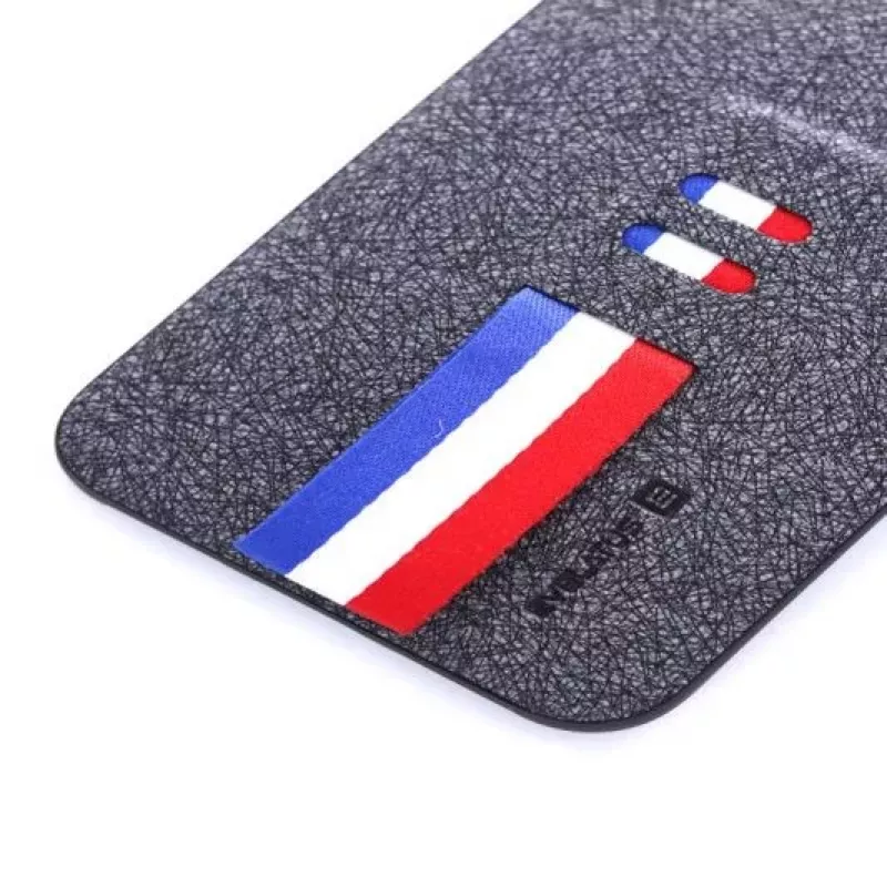 Evelatus Apple iPhone X Free Black achterkant hoesje